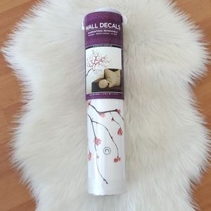 NEW Wall decals removable botanical cherry.